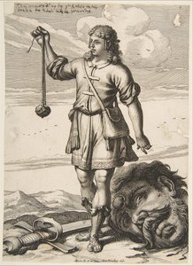 Davide con la testa di Golia, 1651