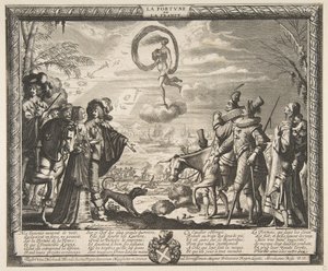 La fortuna della Francia, ca. 1635-37 da Abraham Bosse
