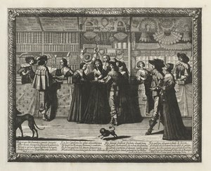La Galerie du Paris da Abraham Bosse