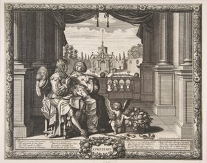 Primavera, 1635-37 da Abraham Bosse