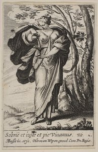 Temperanza, 1636 da Abraham Bosse