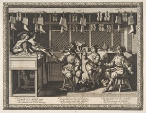 Il calzolaio, ca. 1632-33 da Abraham Bosse