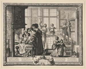 Le quattro stagioni: Inverno da Abraham Bosse