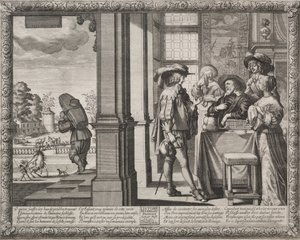 Il figliol prodigo da Abraham Bosse