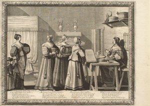 Il matrimonio in campagna: i regali di nozze da Abraham Bosse