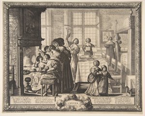 Inverno, ca. 1637 da Abraham Bosse