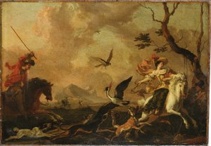Una festa di falconeria