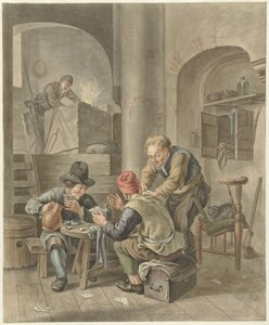 I giocatori di carte da Abraham Delfos