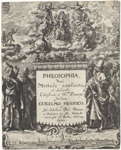 Allegoria della filosofia (Frontespizio per: Schuler, Johannes. Philosophi, 1663) da Abraham Dircksz. Santvoort