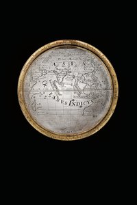 Due globi terrestri e celesti eccezionali, sostenuti da Ercole e Atlante, Augsburg da Abraham Drentwett