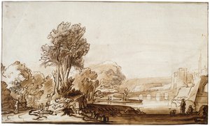 Un ingresso al castello, XVII secolo da Abraham Furnerius