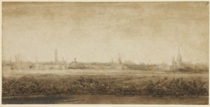 Una vista di Amsterdam