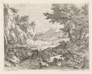 Terreno incolto con fiume