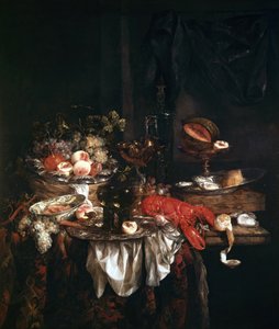 Natura morta da Abraham Hendricksz van Beyeren