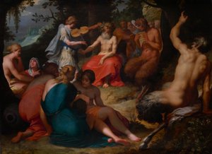 Il giudizio di Mida da Abraham Janssens