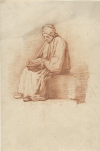 Donna seduta da Abraham Johannes Ruytenschildt