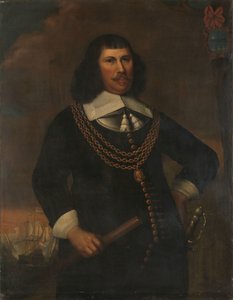 Pieter Florisz (ca. 1605-58), Viceammiraglio del Distretto Settentrionale da Abraham Liedts (copy after)