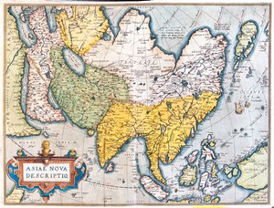 Asia da Abraham Ortelius