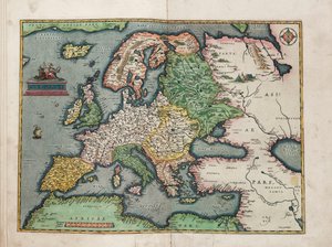 Europa da Abraham Ortelius