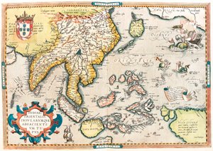 Indiae Orientalis Insularumque Adiacientium Typus. Mappa geografica dell