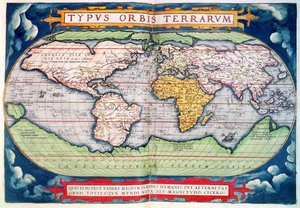 Mappa del mondo: "Typus Orbis Terrarum", da 