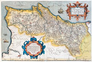 Portogallo da Abraham Ortelius