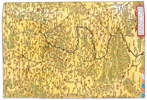 Stato: Assia, Turingia, Baviera, Baden-Württemberg, Germania da Abraham Ortelius