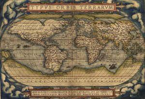Mappa del mondo Typvs Orbis Terrarvm