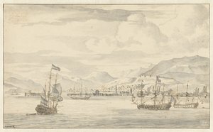Veduta di Smirne (Izmir) da Abraham Storck