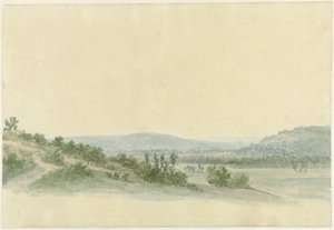 Paesaggio ondulato da Abraham Teerlink