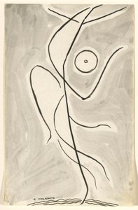 Astrazione della danza: Isadora Duncan da Abraham Walkowitz
