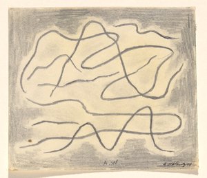 Linee ritmiche: astrazione della danza da Abraham Walkowitz