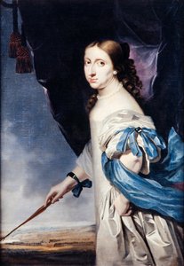 Ritratto della regina Cristina di Svezia 1626-1689, 1661