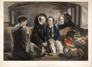 La partenza (seconda classe), pub. 1857