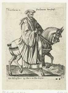 Consigliere francese a cavallo