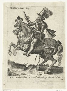 Comandante cavaliere olandese da Abraham de Bruyn (attributed to)