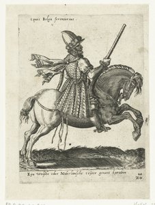 Cavaliere olandese con carabina