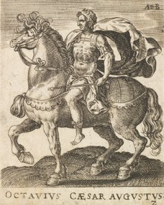 Ottavio Cesare Augusto da Dodici Cesari a Cavallo
