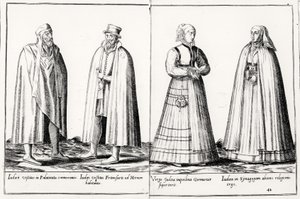 Abbigliamento ebraico del XVI secolo da 