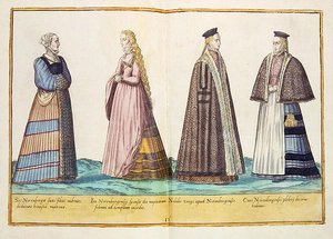 Costumi del XVI secolo da 
