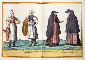 Costumi del XVI secolo da 