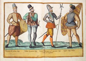 Costumi del XVI secolo da 