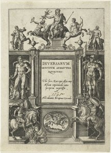 Pagina del titolo per Omnium pene Europae, Asiae, Aphricae, Americae gentium habitus