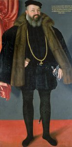 Christoph, Duca di Württemberg (1515-68), figlio di Ulrich I di Württemberg in costume spagnolo