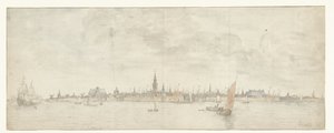 Veduta di Vlissingen da Abraham de Verwer