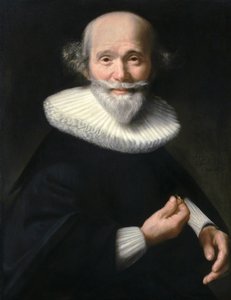Ritratto di uomo, 1629, olio su pannello, 65,3 x 50,4 cm, Parigi, Petit Palais, museo delle Belle Arti della Città di Parigi da Abraham de Vries