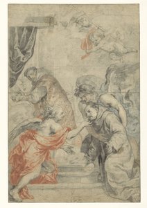 La comunione di San Bonaventura da Abraham van Diepenbeeck
