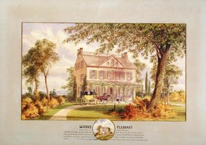 Mount Pleasant (Beekman Mansion), New York City, c.1874 da Abram Hosier