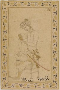 Giovane Seduto, ca. 1600 da Abu al Hasan
