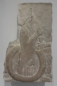 Ahuramazda nel disco alato, Persepoli, 486-460 a.C.